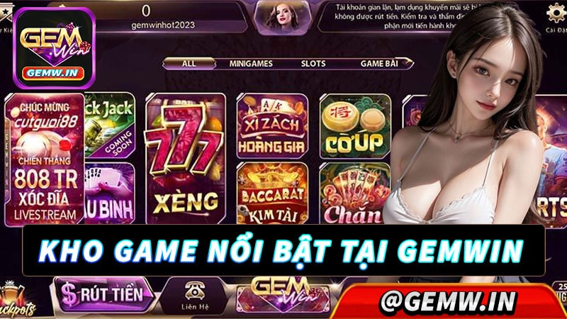 Giới thiệu gemwin cùng kho game nổi bật 